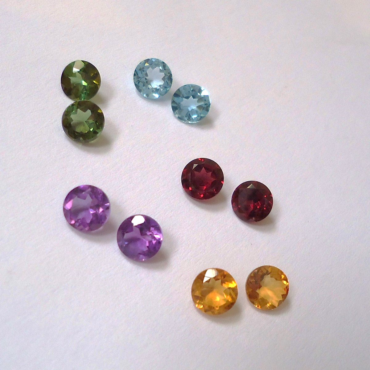 7-Stone Chakra Crystal Set