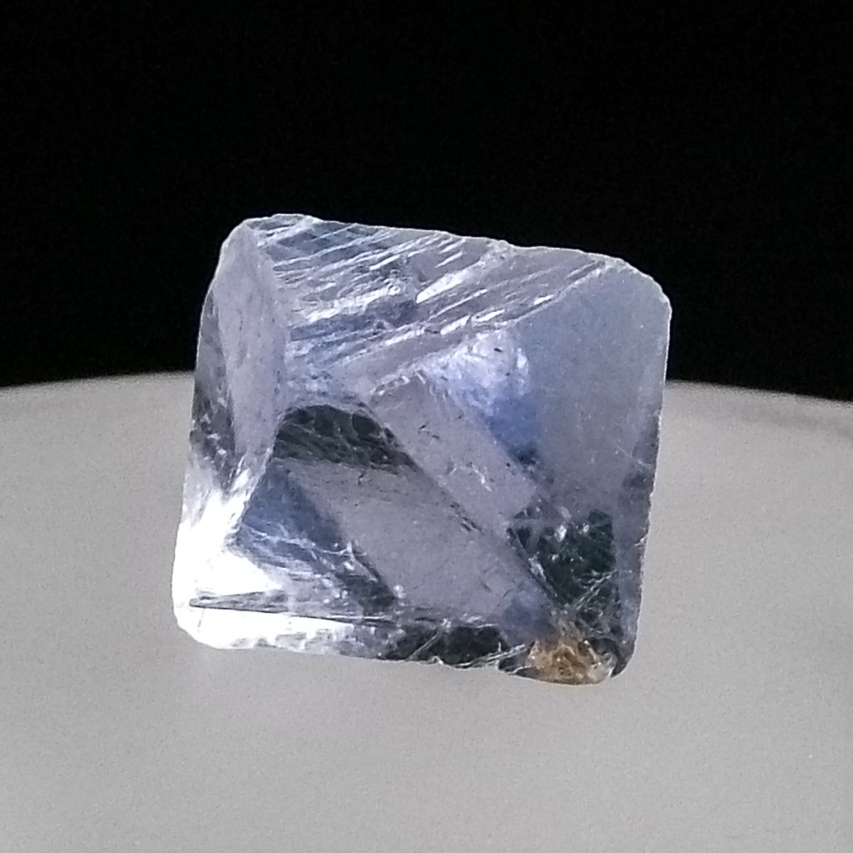 Fluorite — Natural Octahedron