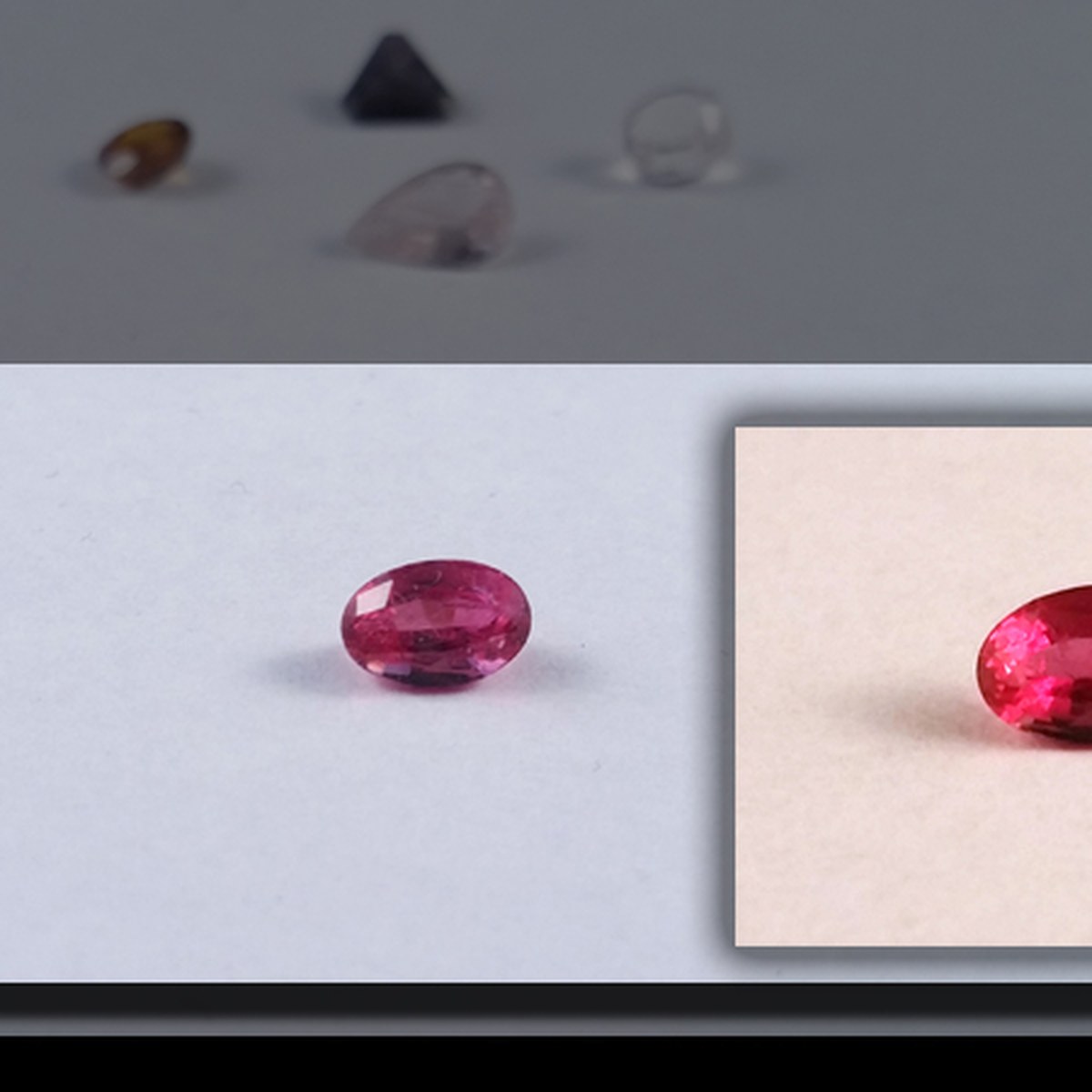 Red Beryl (Bixbite) 0.5ct — Certified